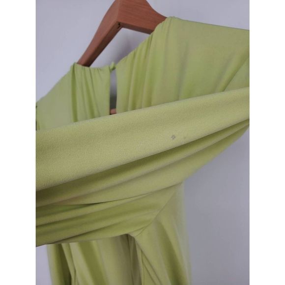 Self-portrait Green Midi Cutout Dress Size 2 - Picture 6 of 11